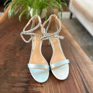 Jewel Badgley Mischka Celine Embellished Pumps Something Blue